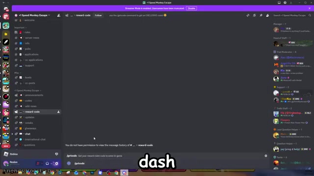 Check the channel name