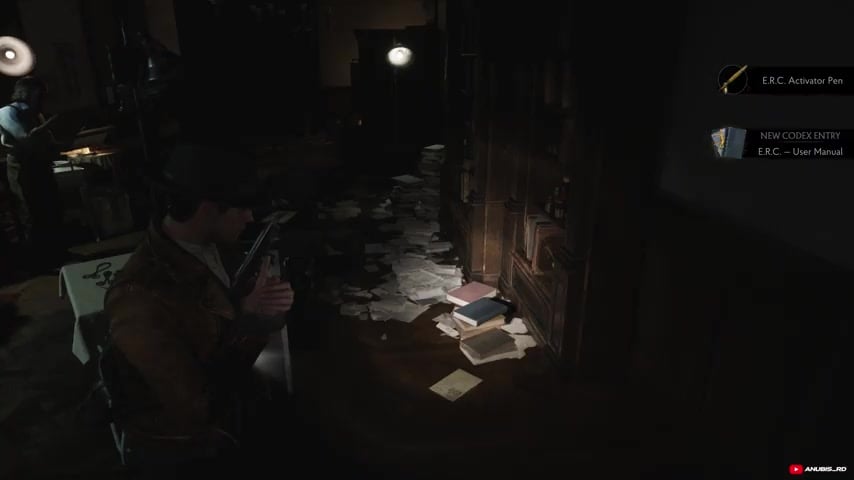 Enter the stash room and save