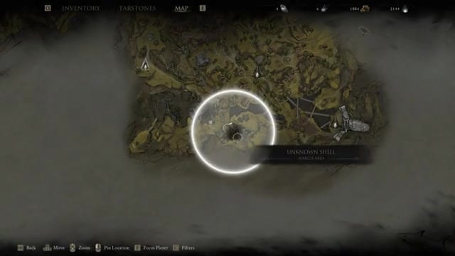 Check the Unknown Shell Search Area
