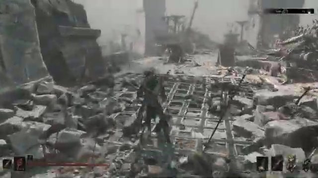 Cross the first bridge