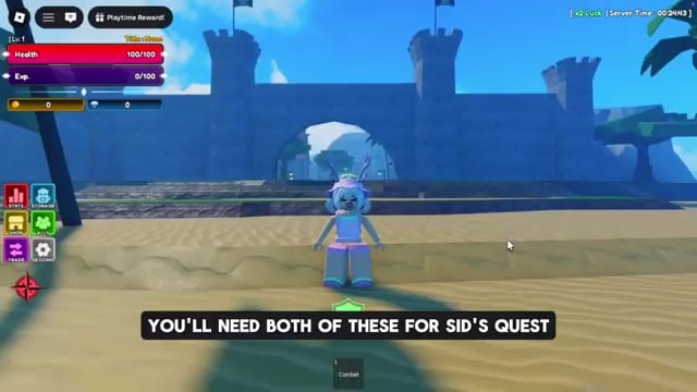 Talk to Cid and start his quest