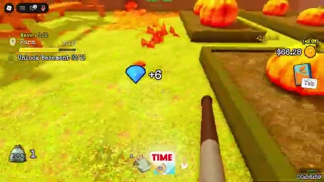 Clear small areas for special leaves