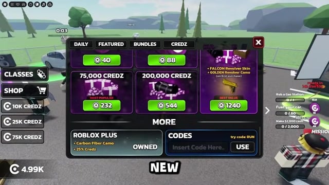 Check quests and classes