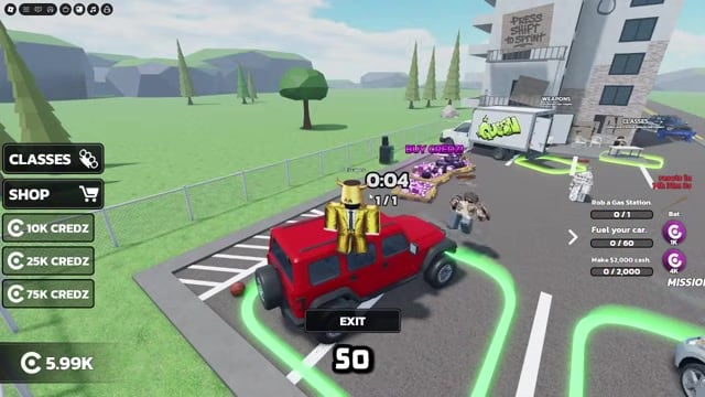 Pick your vehicle