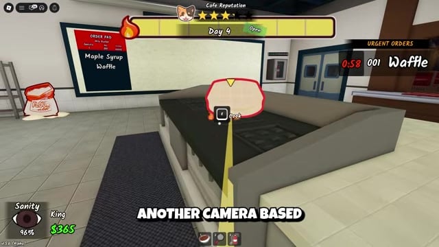 Pull the lever if anything is off