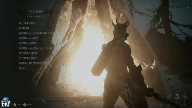 Start at the Widow's Overlook beacon