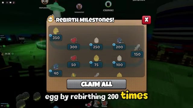 Switch to the Rewards tab