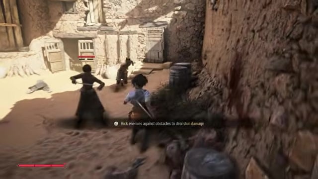Isolate one attacker if crowds keep interrupting you