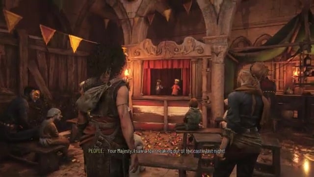 Reach the church area in Chapter II