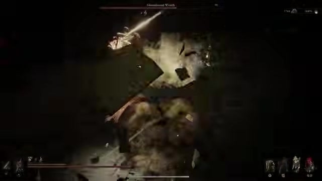 Destroy both blue torches first