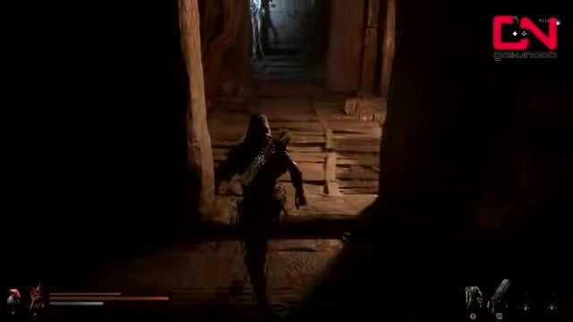 Push up through the dungeon