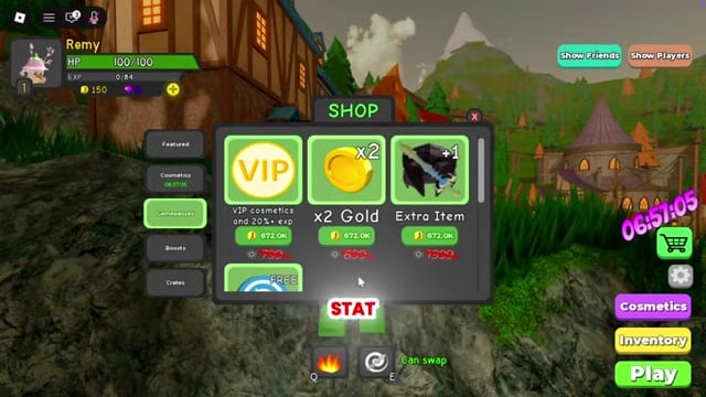 Set your x2 Gold target