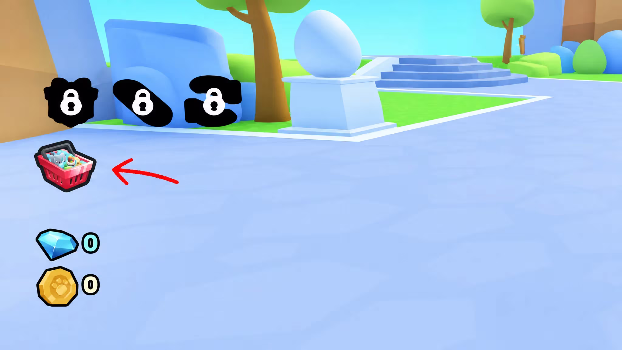 Shop option in Pet Simulator 99