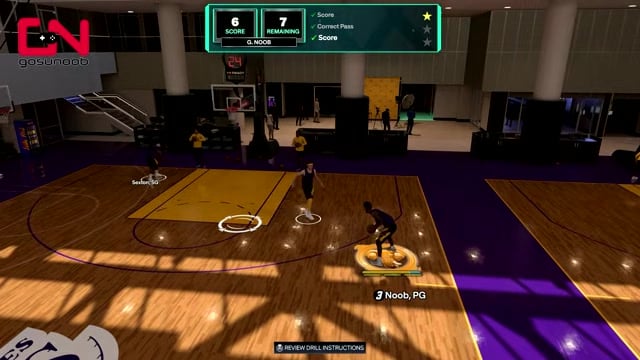 Take the jump shot to score