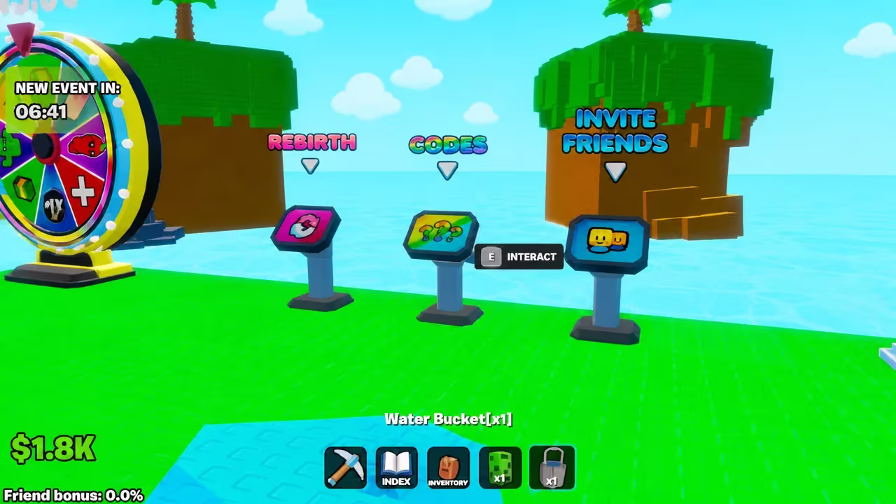 How to redeem codes in Fortnite Plants vs Brainrots