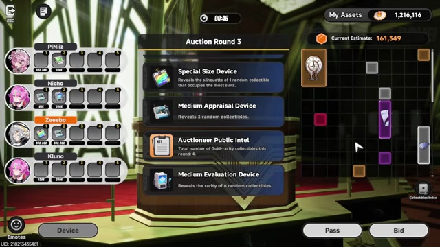 Delay silhouette reveals when possible