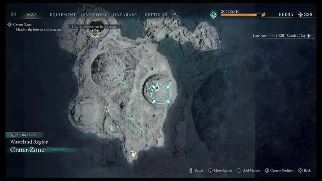 Enter the Eastern Crater