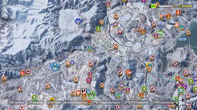Find a field or prop-heavy area