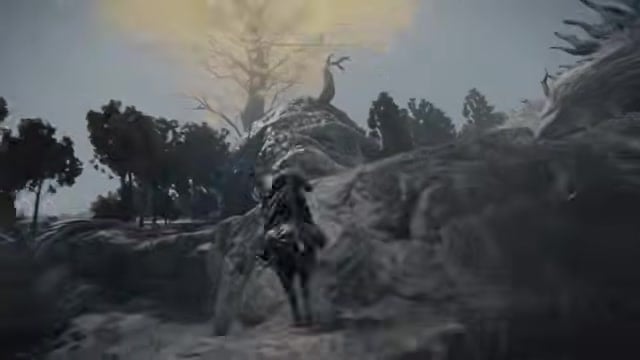 Pass the tower and golden tree