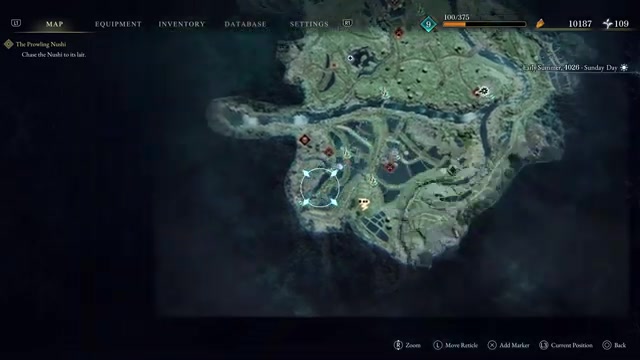 Check the waterfall route
