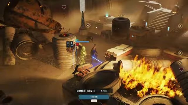 Use Combat Gas III only if movement allows
