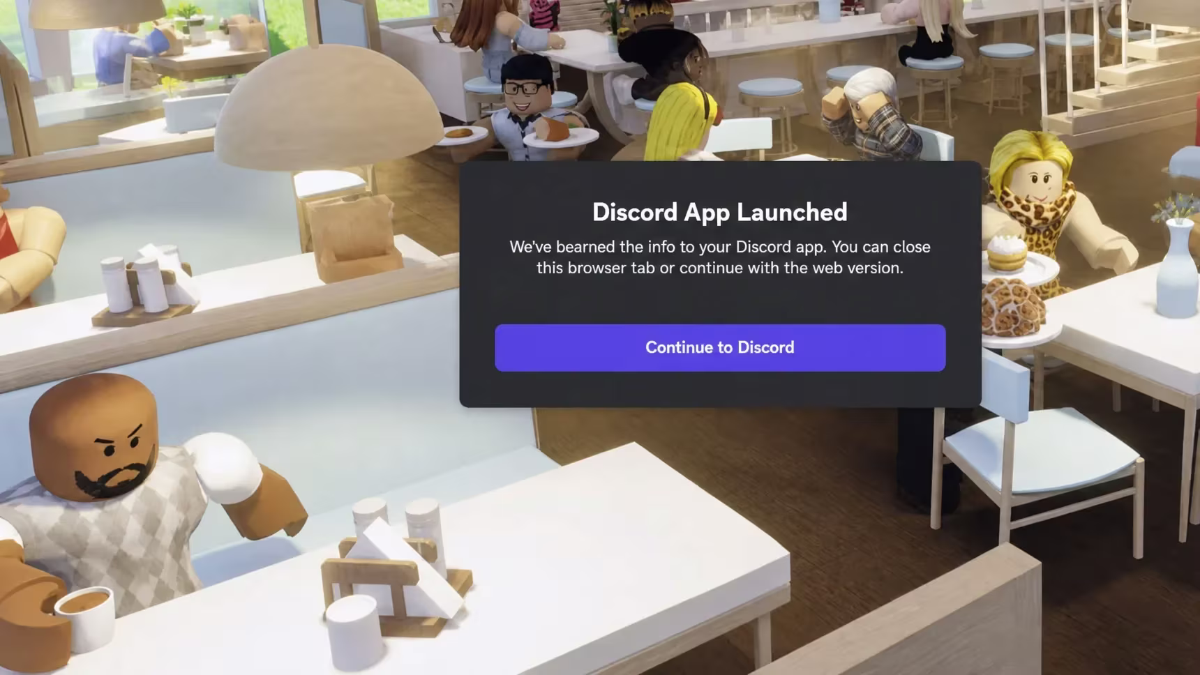 Restaurant Tycoon 3 codes: A screenshot of the Discord acceptance screen with a PT logo in the top right corner