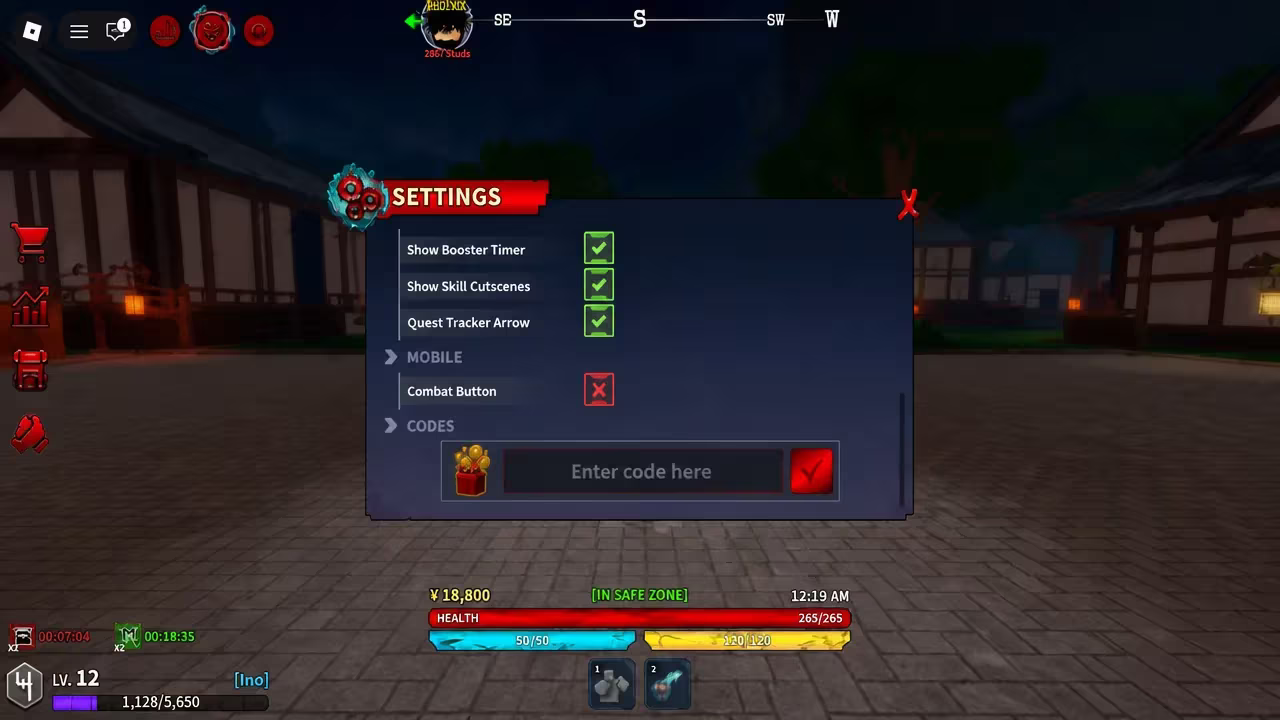 Kaizen Codes redemption guide