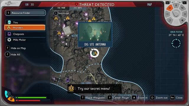 Head to the deep-water spawn area