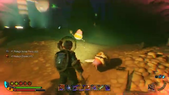 Loot every robot in the zone