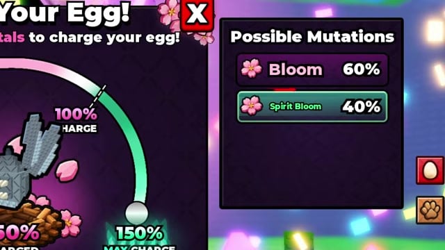 Push charge to 150% and stack luck boosts