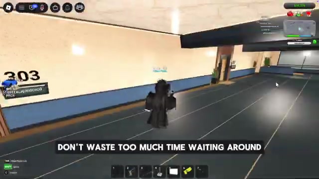 Server hop if nobody is breaking the law