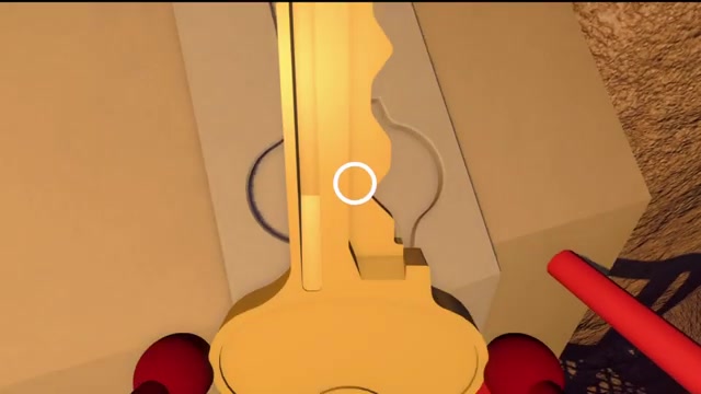 Use the finished key at the Red Bridge