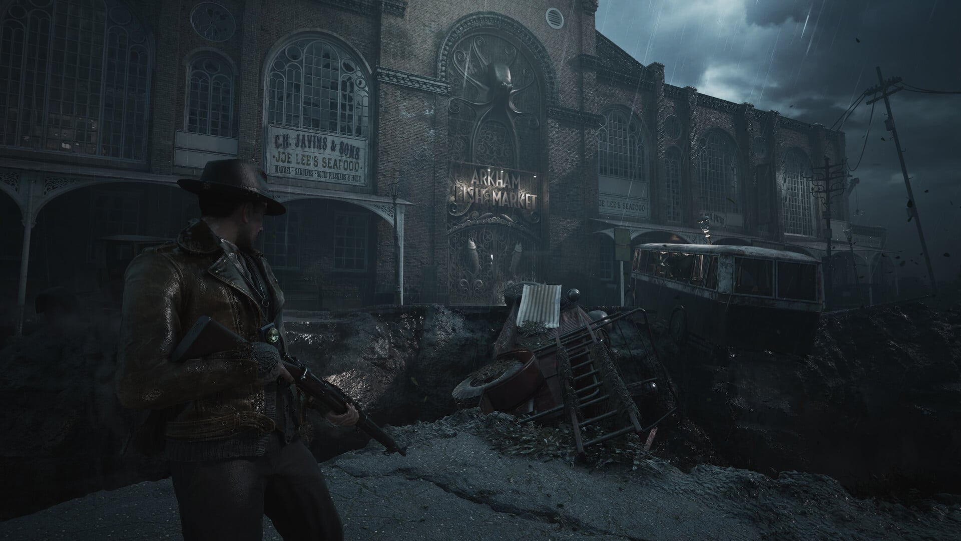 Official The Sinking City 2 gameplay scene