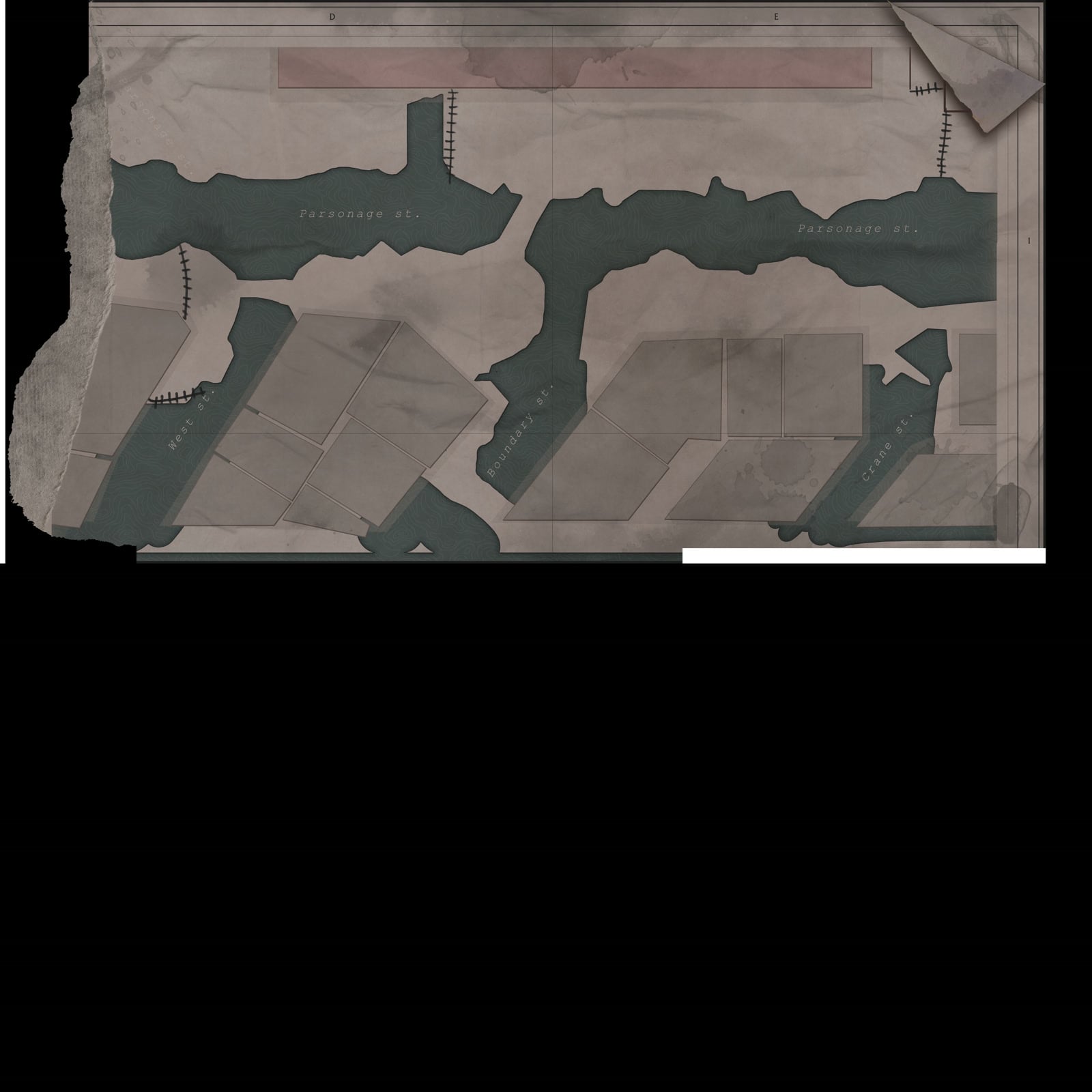Arkham Fish Market Map map in The Sinking City 2