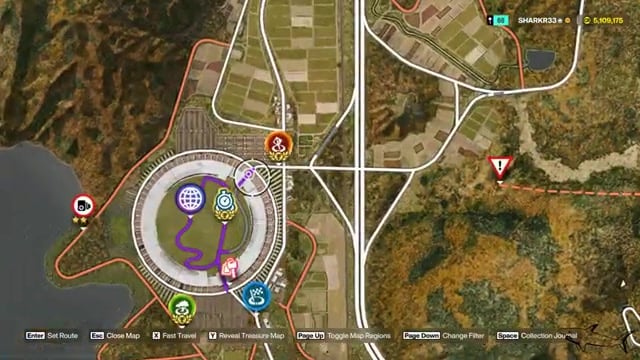 Fast travel to Horizon Stadium