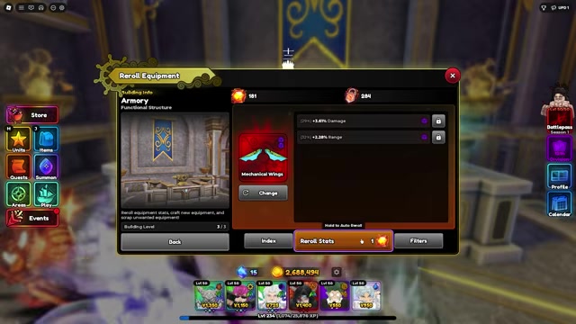 Improve damage later