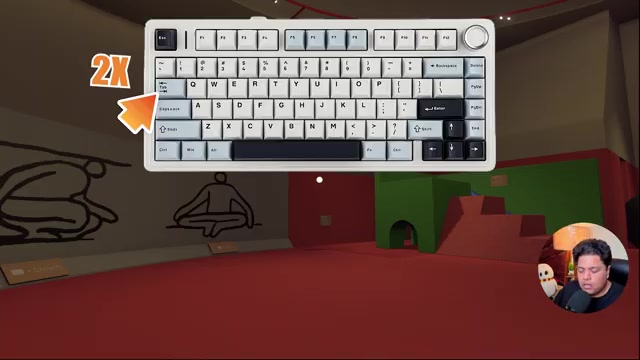 Press Tab twice