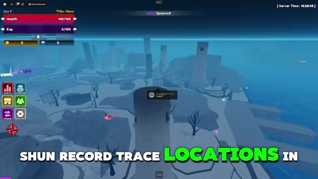 Collect Trace 1 on the pillar