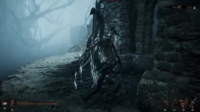 Continue through the domain
