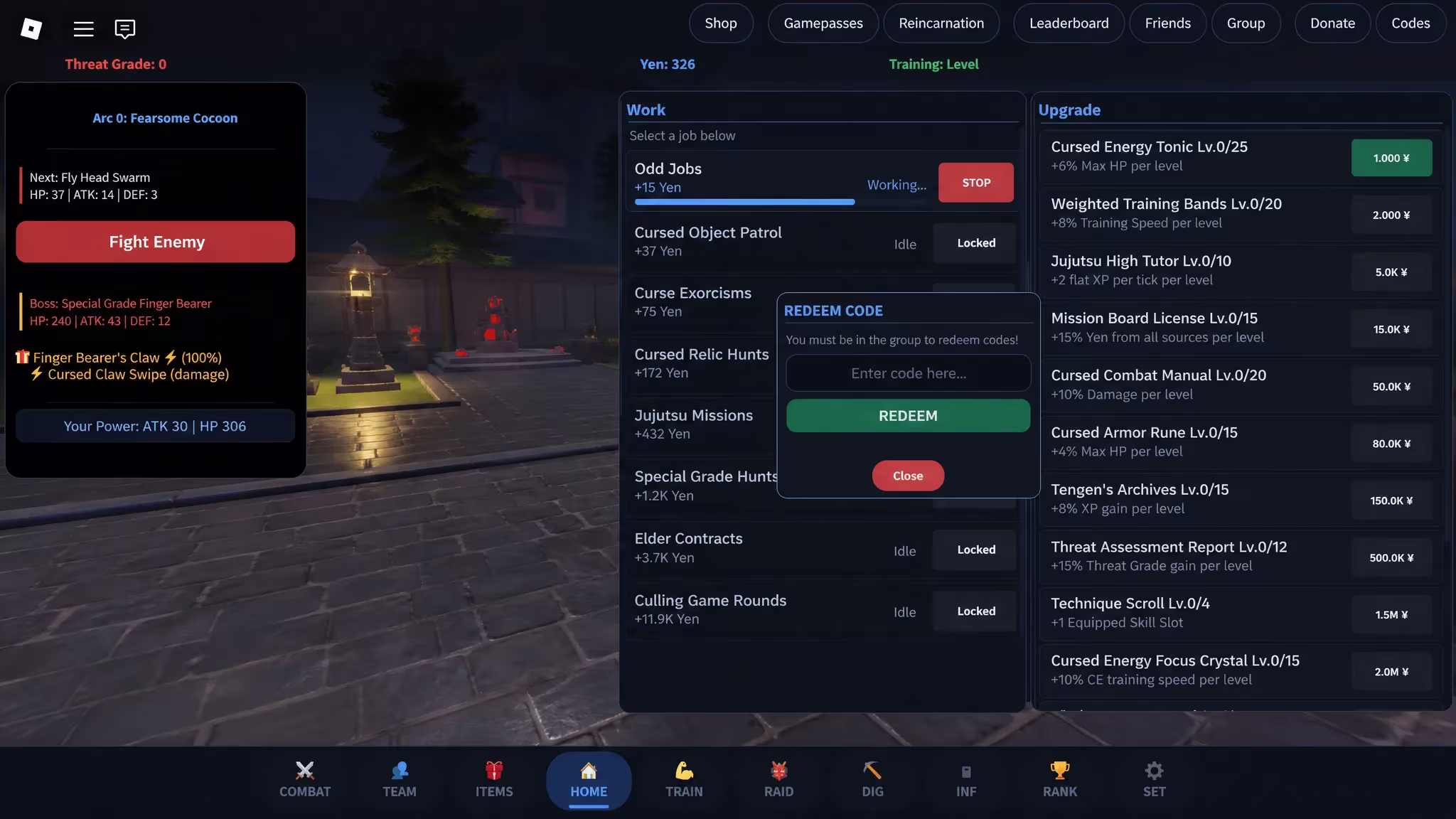 How to redeem Sorcerer Incremental codes