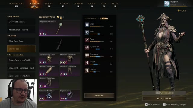 Set the active skills