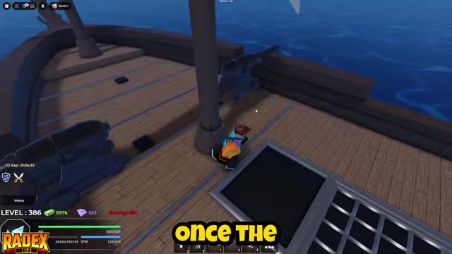Watch for the spawn message