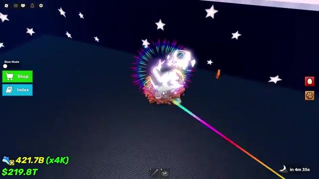Grab the egg without taking hits