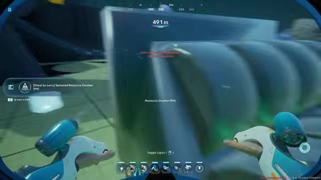 Spawn the crusher and Seafrog