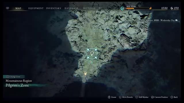 Start in Pilgrim's Zone