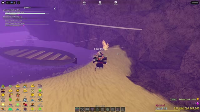 Farm Inferlume and Volcanic Core
