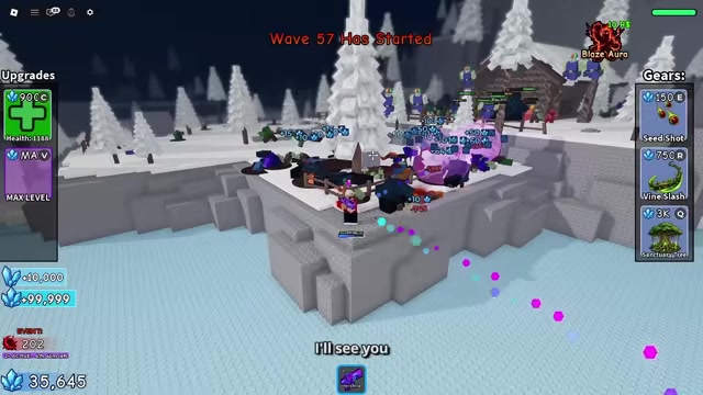 Set up before wave 100
