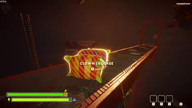Third Clown Luggage near the end of The Citadel route