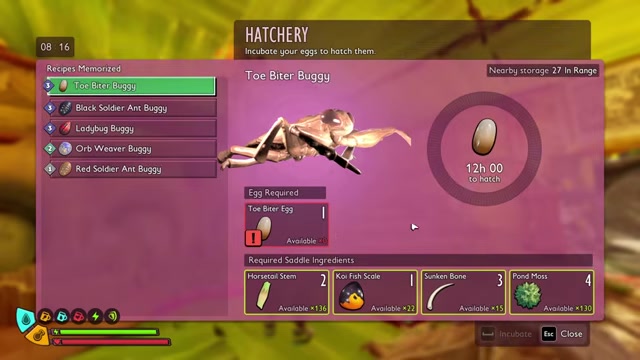 Check the Hatchery materials