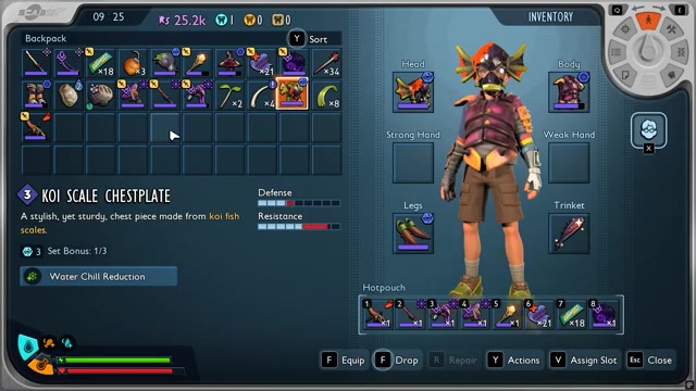 Equip a spicy spear